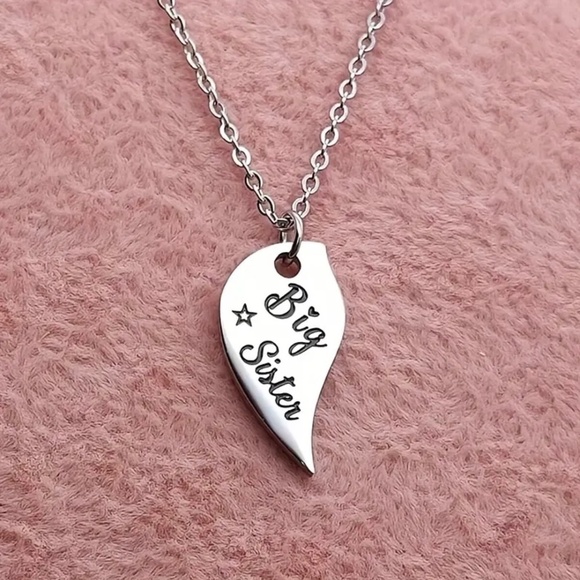 Stainless Steel Love Mother & Daughter Necklace 3pcs/Set For Sisters and Mother - Picture 3 of 7